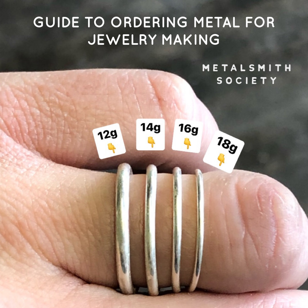 METALSMITH SOCIETY'S GUIDE TO ORDERING METAL FOR JEWELRY MAKING –  Metalsmith Society