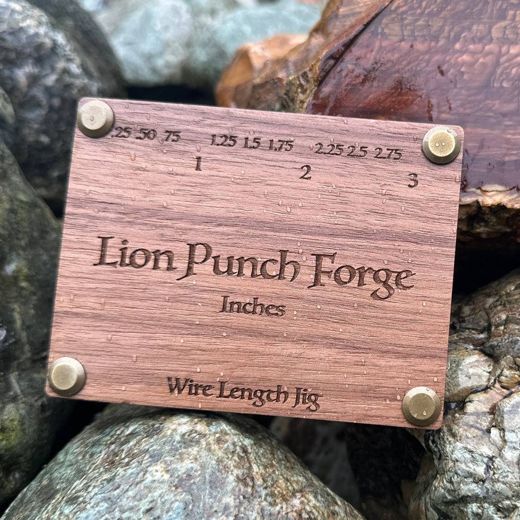 Lion Punch Forge Wire Cutting Jig